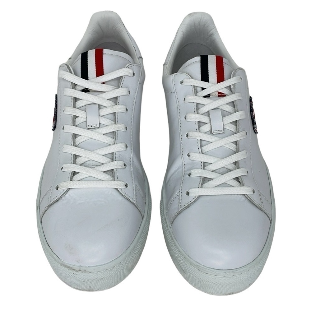 Rossignol Sneakers Women's 8 White Leather Lace Up Round Toe Shoes